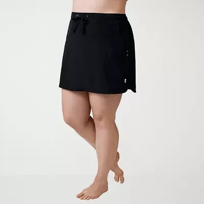 Free Country Womens Quick Dry Plus Swim Skirt