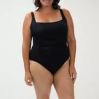 Dolfin Aquashape Women's Square Neck One-Piece Womens One Piece Swimsuit