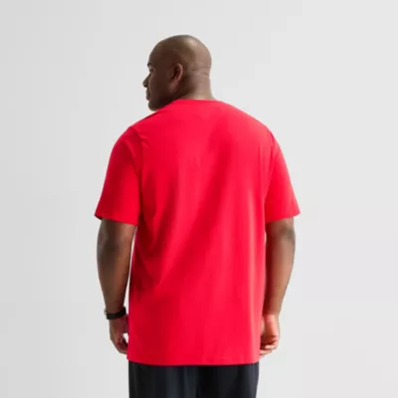 Xersion Mens Round Neck Short Sleeve Big and Tall T-Shirt