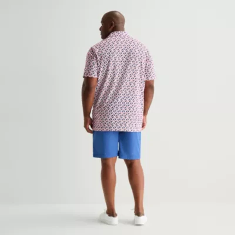 St. John's Bay Performance Big and Tall Mens Classic Fit Short Sleeve Polo Shirt