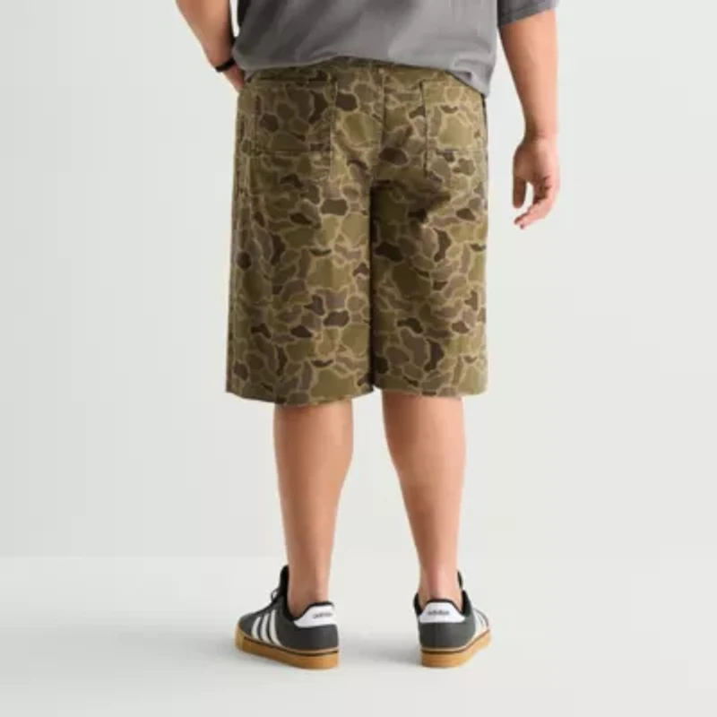 Arizona Baggy Fit Mens 12" Big and Tall Denim Short