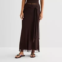 Forever 21 Womens Juniors Maxi Skirt
