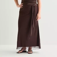 Forever 21 Womens Juniors Plus Maxi Skirt