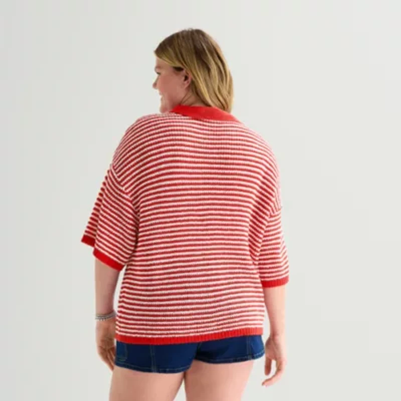 Forever 21 Womens Juniors Plus Polo Shirt