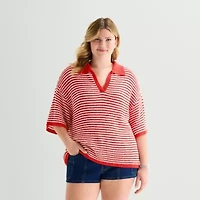 Forever 21 Womens Juniors Plus Polo Shirt