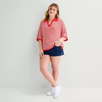 Forever 21 Womens Juniors Plus Polo Shirt