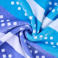 SUPERIOR® Striped Cotton Oversized Quick Dry Beach Towel
