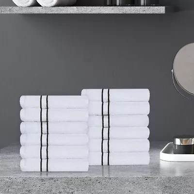 SUPERIOR® Hotel Spa Quality Turkish Cotton 12-pc. Quick Dry Washcloth
