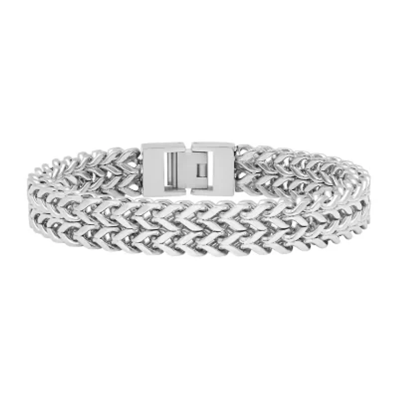 Stainless Steel 8 1/2 Inch Link Bracelet