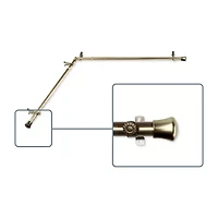 Rod Desyne Corner 13/16 Adjustable Curtain