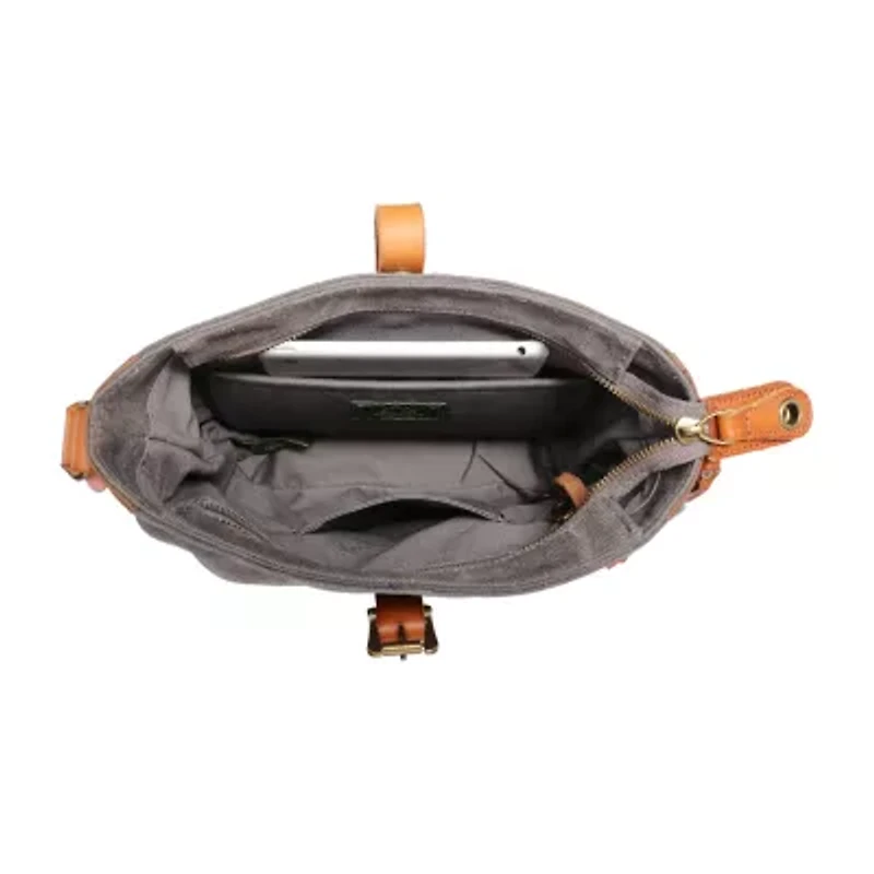 TSD Brand Redwood Crossbody Messenger Bag