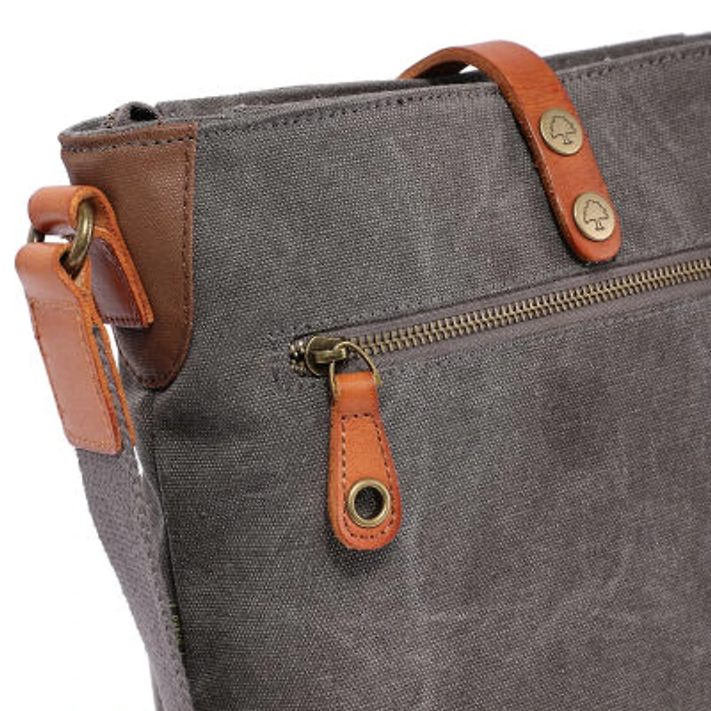 TSD Brand Redwood Crossbody Messenger Bag