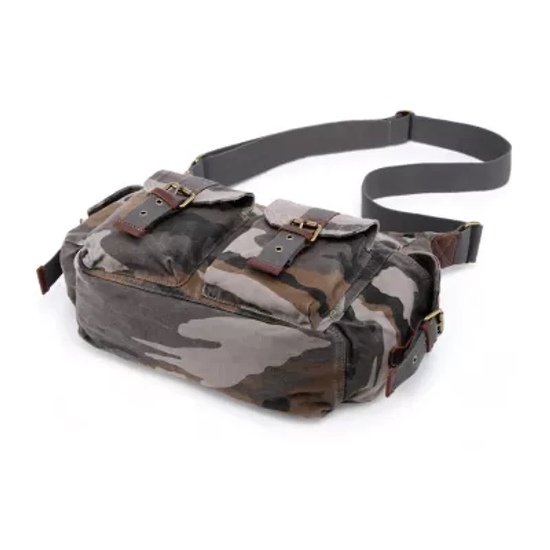 TSD Brand Camo Messenger Bag