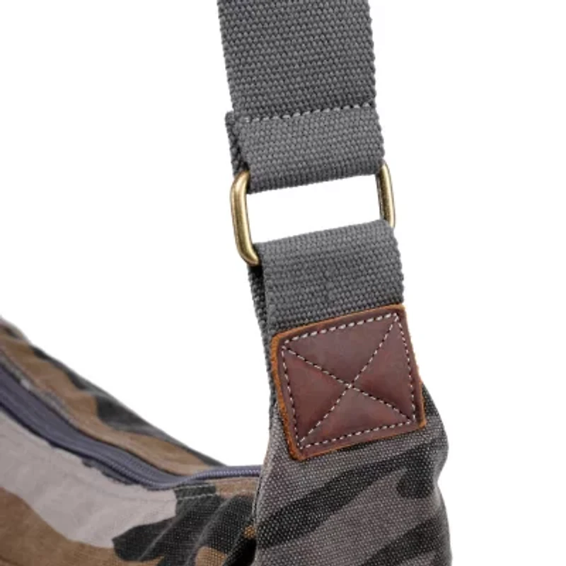 TSD Brand Camo Messenger Bag