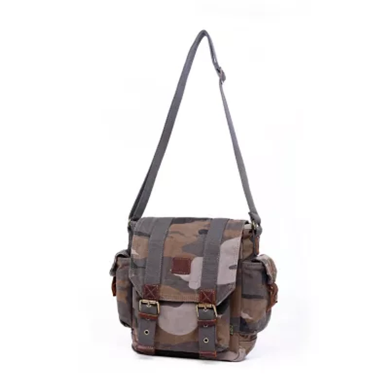 TSD Brand Camo Crossbody Messenger Bag