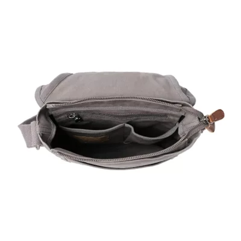 TSD Brand Forest Flap Crossbody Messenger Bag