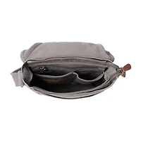 TSD Brand Forest Flap Crossbody Messenger Bag