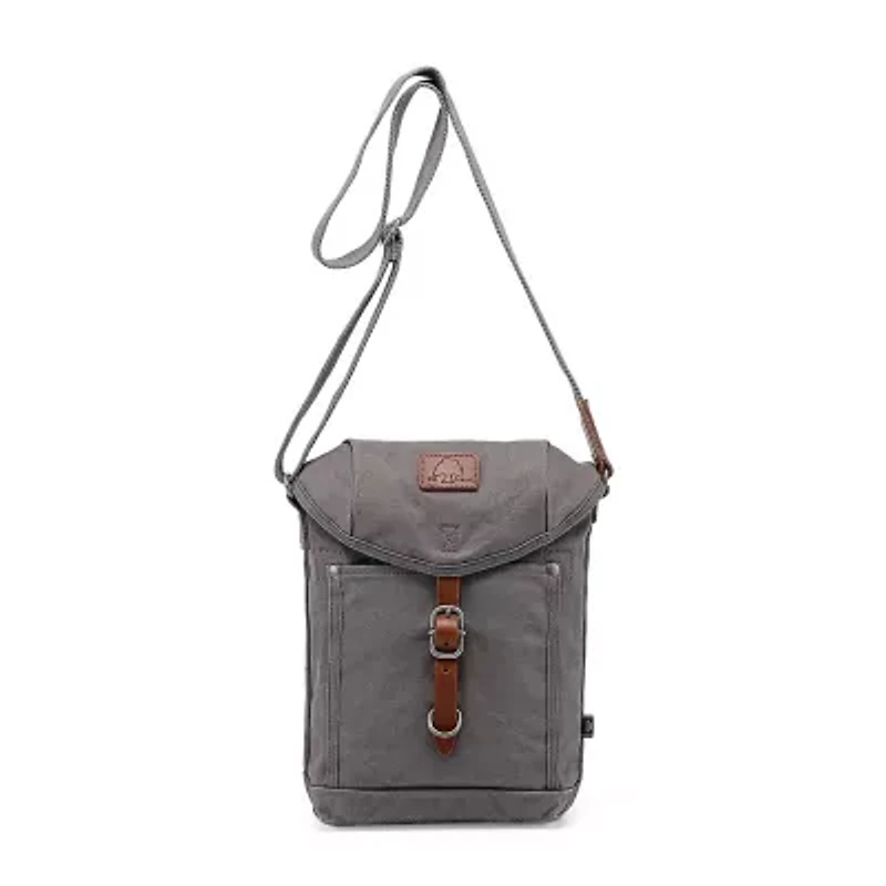 TSD Brand Forest Flap Crossbody Messenger Bag