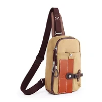 TSD Brand Hidden Woods Sling Bag Unisex Adult Adjustable Straps Backpack