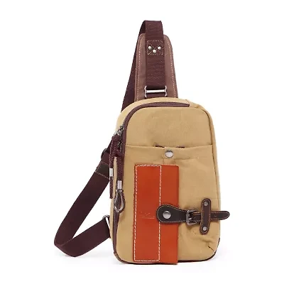 TSD Brand Hidden Woods Sling Bag Unisex Adult Adjustable Straps Backpack