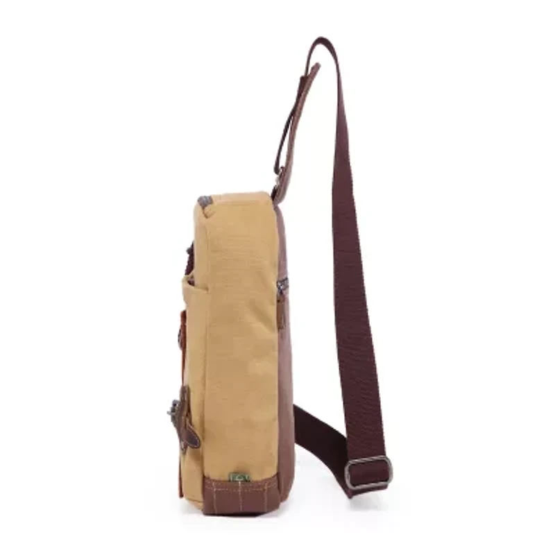 TSD Brand Hidden Woods Sling Bag Unisex Adult Adjustable Straps Backpack