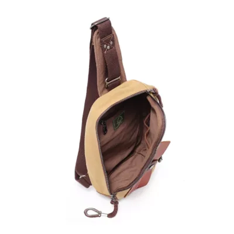 TSD Brand Hidden Woods Sling Bag Unisex Adult Adjustable Straps Backpack