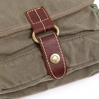 TSD Brand Atona Classic Flap Crossover Messenger Bag