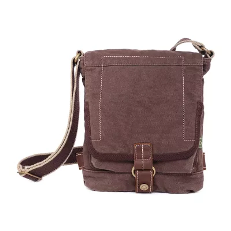 TSD Brand Atona Classic Flap Crossover Messenger Bag