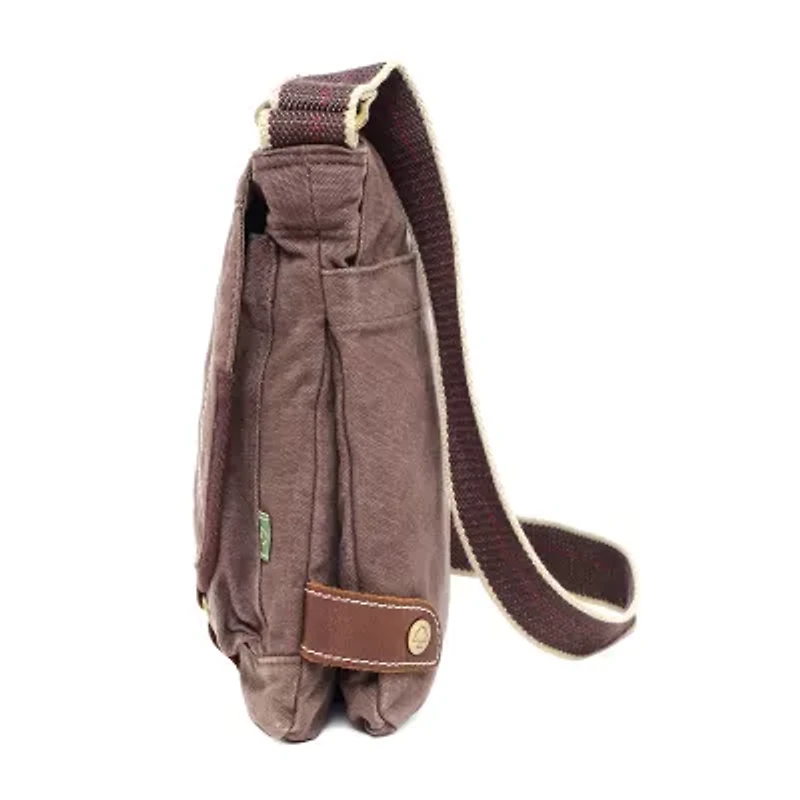 TSD Brand Atona Classic Flap Crossover Messenger Bag