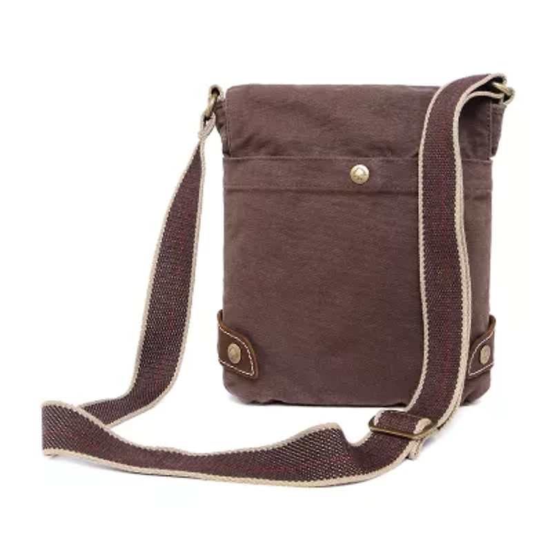 TSD Brand Atona Classic Flap Crossover Messenger Bag
