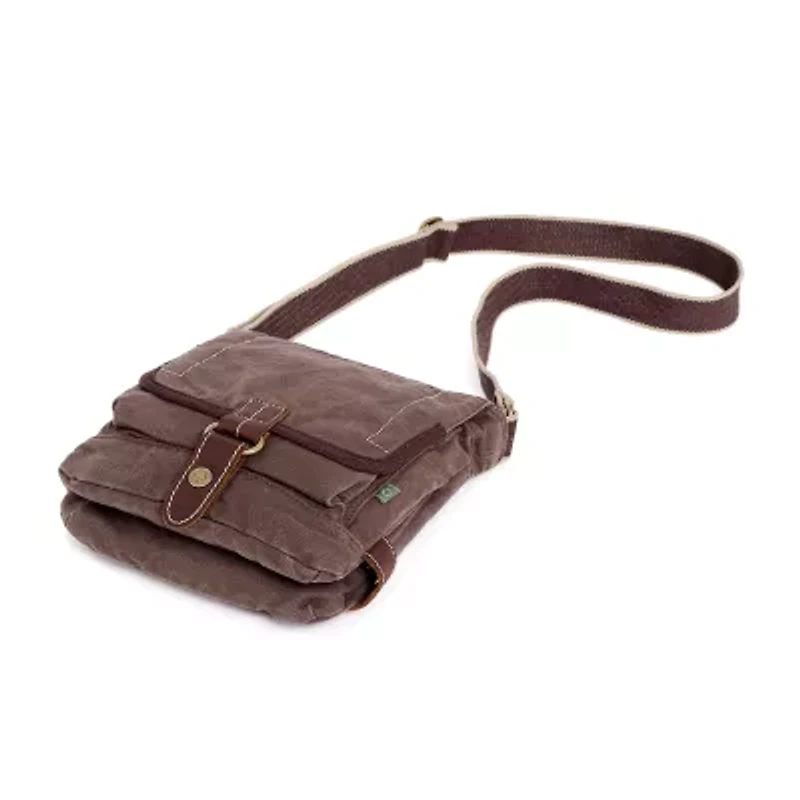 TSD Brand Atona Classic Flap Crossover Messenger Bag