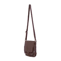 TSD Brand Atona Classic Flap Crossover Messenger Bag