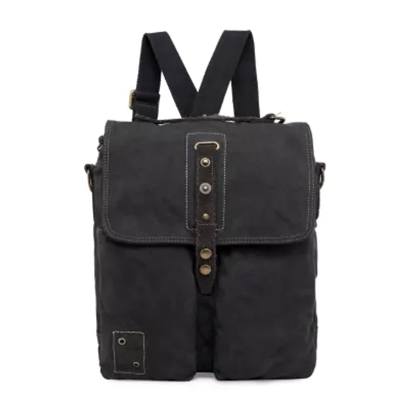 TSD Brand Coastal Mail Bag Convertible Backpack