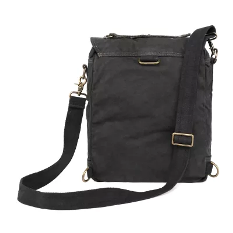 TSD Brand Coastal Mail Bag Convertible Backpack