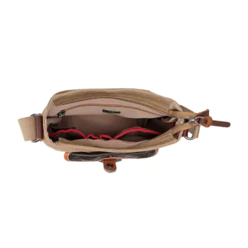 TSD Brand Tapa Crossbody Bag
