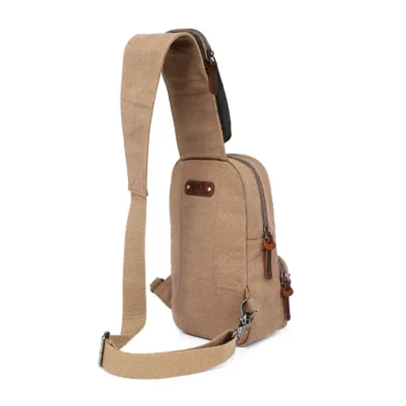 TSD Brand Tapa Sling Bag Unisex Adult Adjustable Straps Backpack