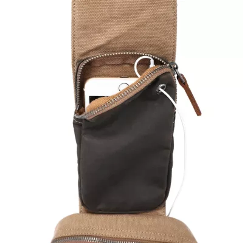 TSD Brand Tapa Sling Bag Unisex Adult Adjustable Straps Backpack