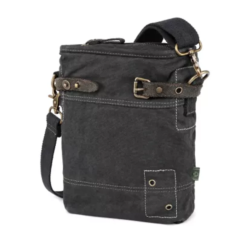 TSD Brand Coastal Zippered Crossbody Messenger Bag