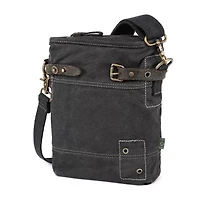 TSD Brand Coastal Zippered Crossbody Messenger Bag