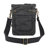 TSD Brand Coastal Zippered Crossbody Messenger Bag