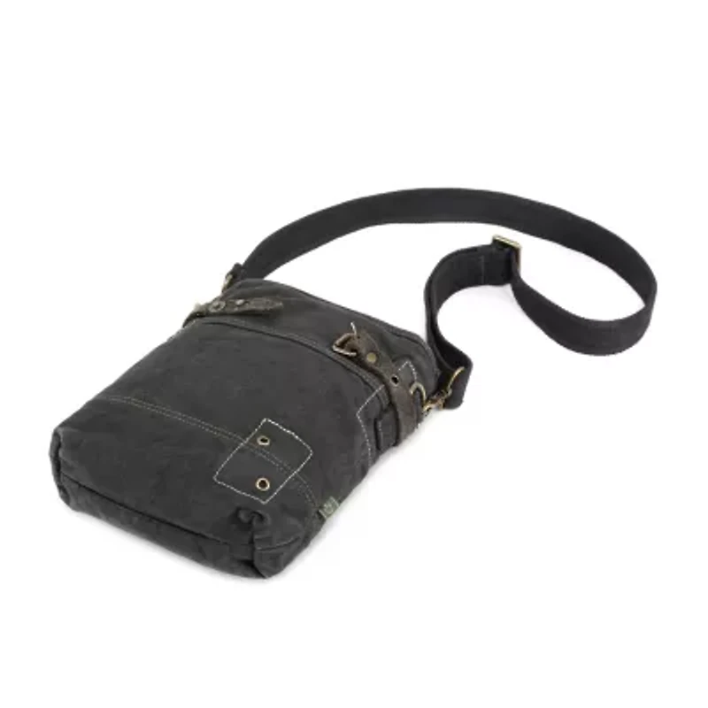 TSD Brand Coastal Zippered Crossbody Messenger Bag