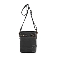 TSD Brand Coastal Zippered Crossbody Messenger Bag