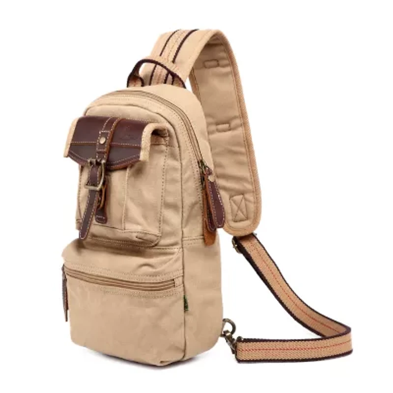 TSD Brand Turtle Ridge Sling Unisex Adult Adjustable Straps Padded Backpack