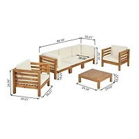 Oana 6-pc. Conversation Set