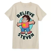 Adventure Time Little & Big Kid Boys Crew Neck Short Sleeve Regular Fit Graphic T-Shirt