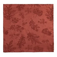 Elrene Home Fashions Elegant Woven Leaves Set 8-pc. Napkins