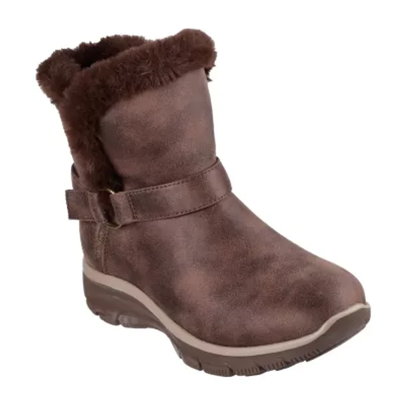 Skechers Hands Free Slip-Ins Womens Easy Going Dreamers Move Flat Heel Winter Boots