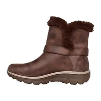 Skechers Hands Free Slip-Ins Womens Easy Going Dreamers Move Flat Heel Winter Boots