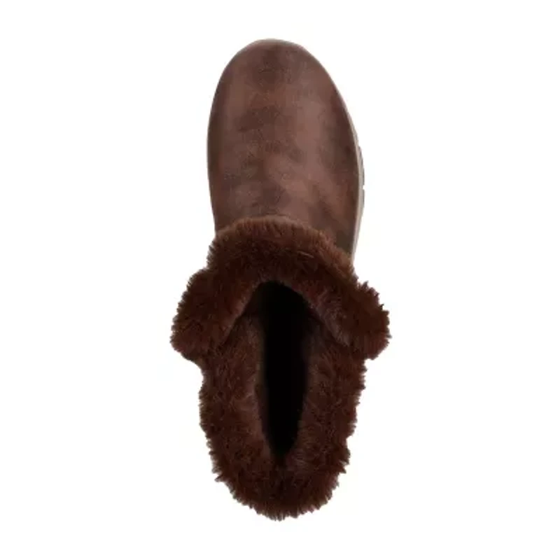 Skechers Hands Free Slip-Ins Womens Easy Going Dreamers Move Flat Heel Winter Boots