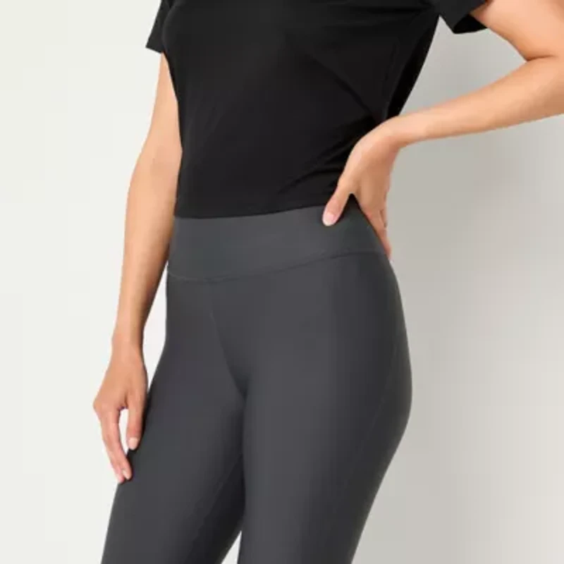 Xersion EverContour+ Womens Moisture Wicking High Rise 25" 7/8 Ankle Legging